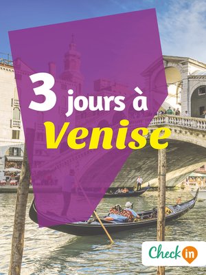 cover image of 3 jours à Venise
